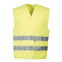 Gilet de sécurité jaune