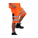 Bermuda orange fluo taille M