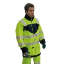 Veste de pluie jaune taille L