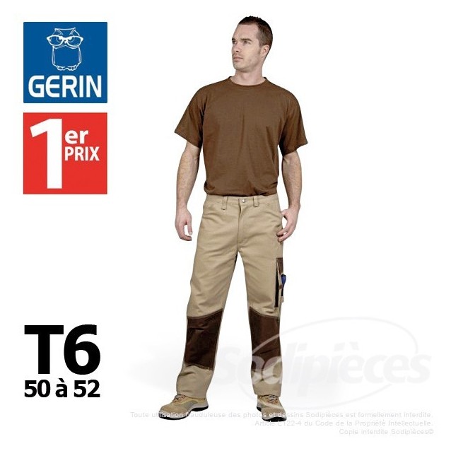 Pantalon beige taille 6