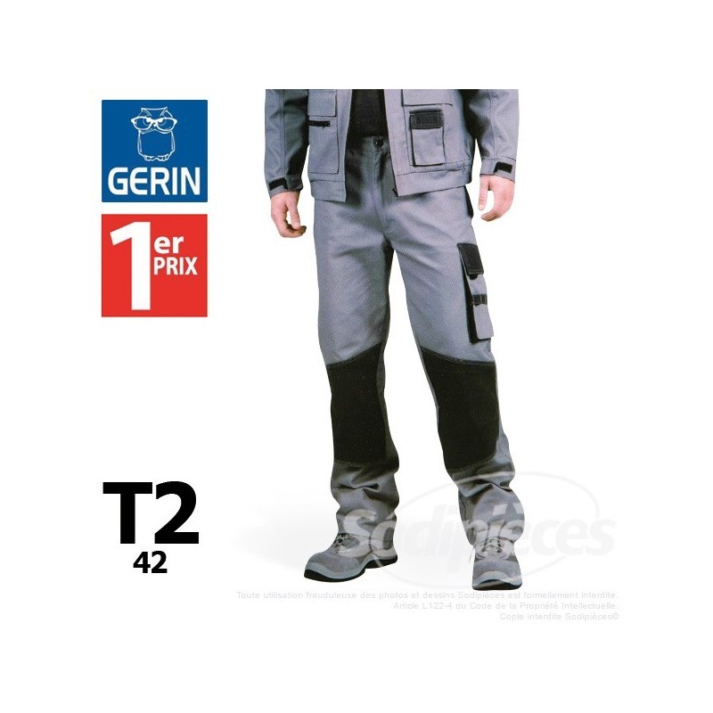 Pantalon gris taille 2