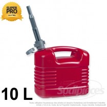 Bidon 10 litres ( essence, huile, liquide alimentaire)