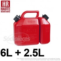 Bidon 6 litres + 2,5 litres