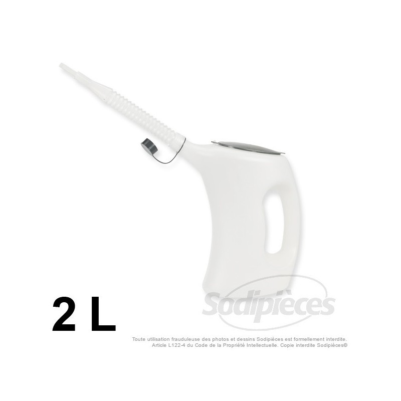 Broc doseur avec graduation 2 L