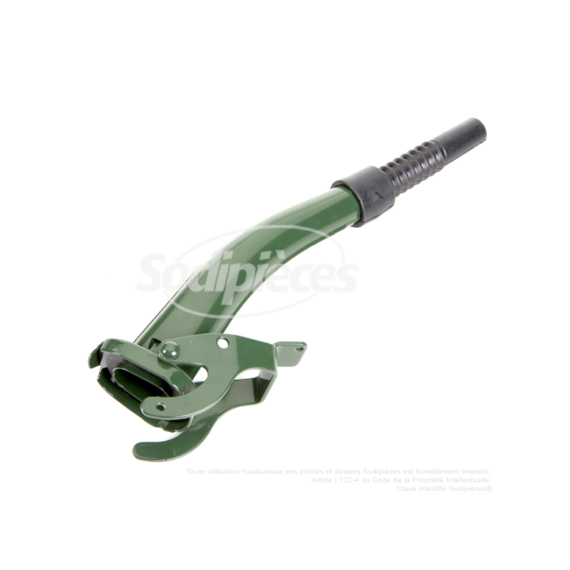 Verseur flexible pour bidon en métal