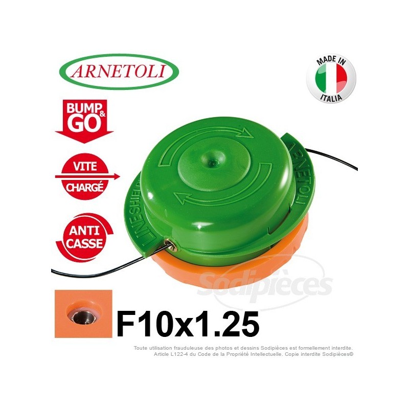 Tête 2 fil - bump N go 10 x 1,25 Femelle