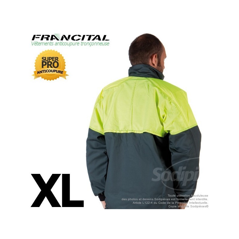 Veste forestière taille XL