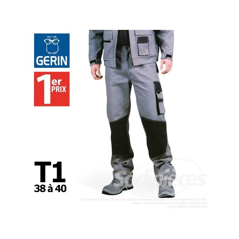 Pantalon gris taille 1