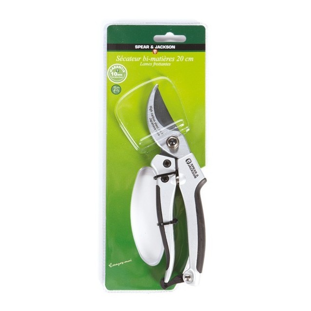 Sécateur bimatière 20 cm
