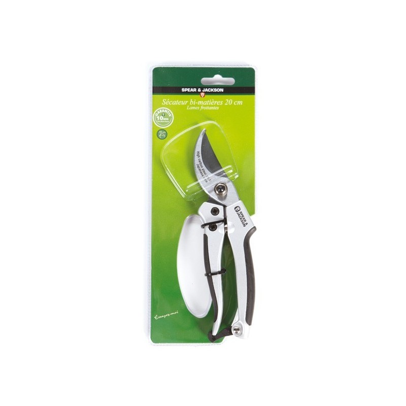 Sécateur bimatière 20 cm