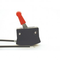 Manette de gaz rouge 1,50 m