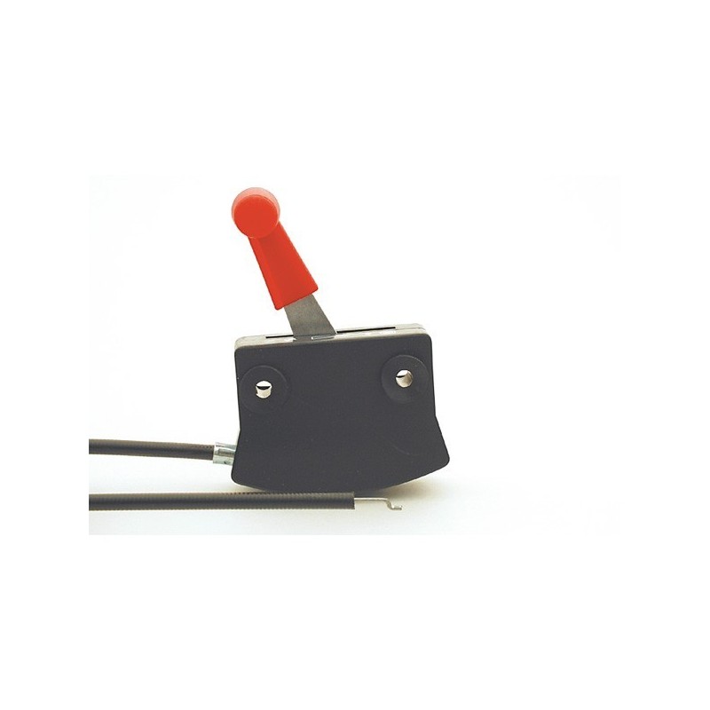 Manette de gaz rouge 1,50 m