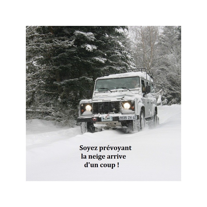 Pelle à neige avec nervures