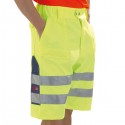 Bermuda jaune fluo taille M