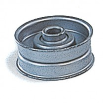 Poulie à gorge plate diam 47,5mm.Diam rebord 54 mm