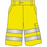 Bermuda jaune fluo taille XL