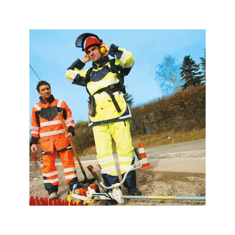 Veste de pluie jaune taille L
