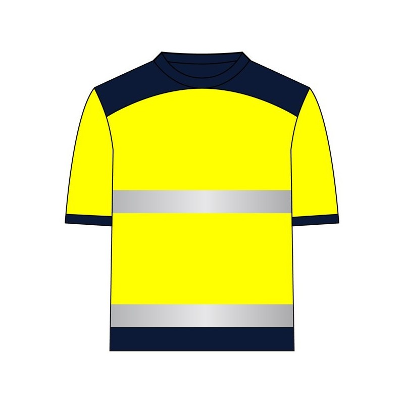 T shirt jaune fluo taille XXXL
