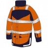 Veste de pluie orange taille XL