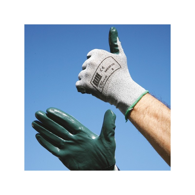 Gants enduction nytrile taille 10