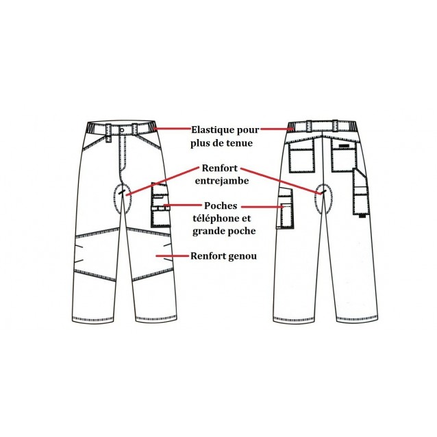 Pantalon beige taille 2 (42), tour de Taille 80 à 84