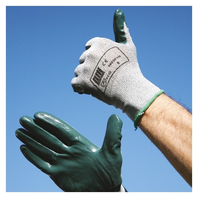 Gants enduction nytrile taille 8