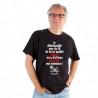 T-shirt : "Je débroussaille avec du fil... " Homme Taille XL T-shirt : "Je débroussaille avec du fil... " Homme Taille XL
