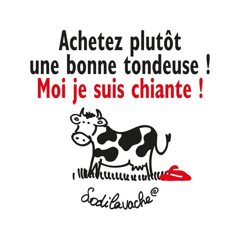 T-shirt "Achetez plutôt une bonne..."  femme taille M