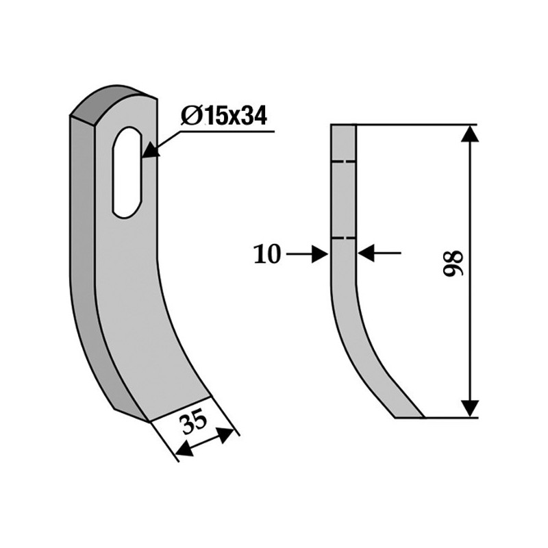 Marteau pour broyeur VOTEX