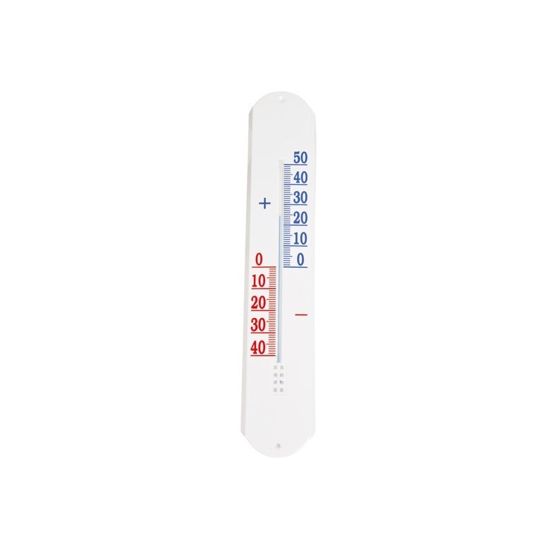 Thermomètre plastique blanc