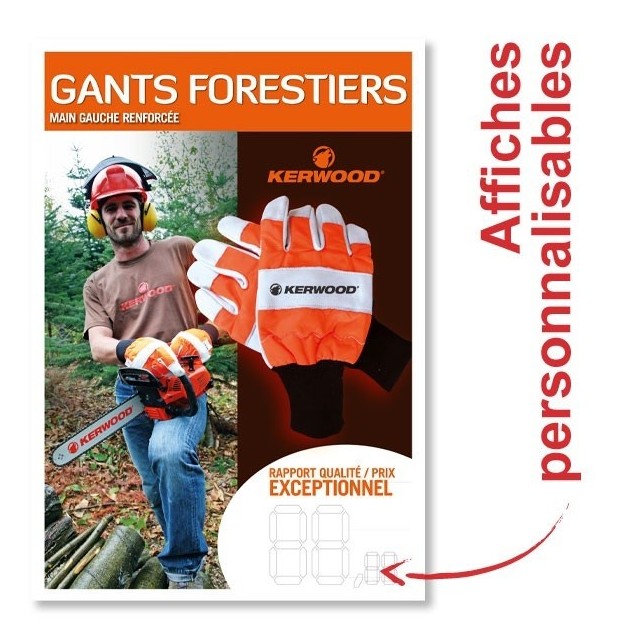 10 gants achetés, le onzième offert + une affiche offerte !
