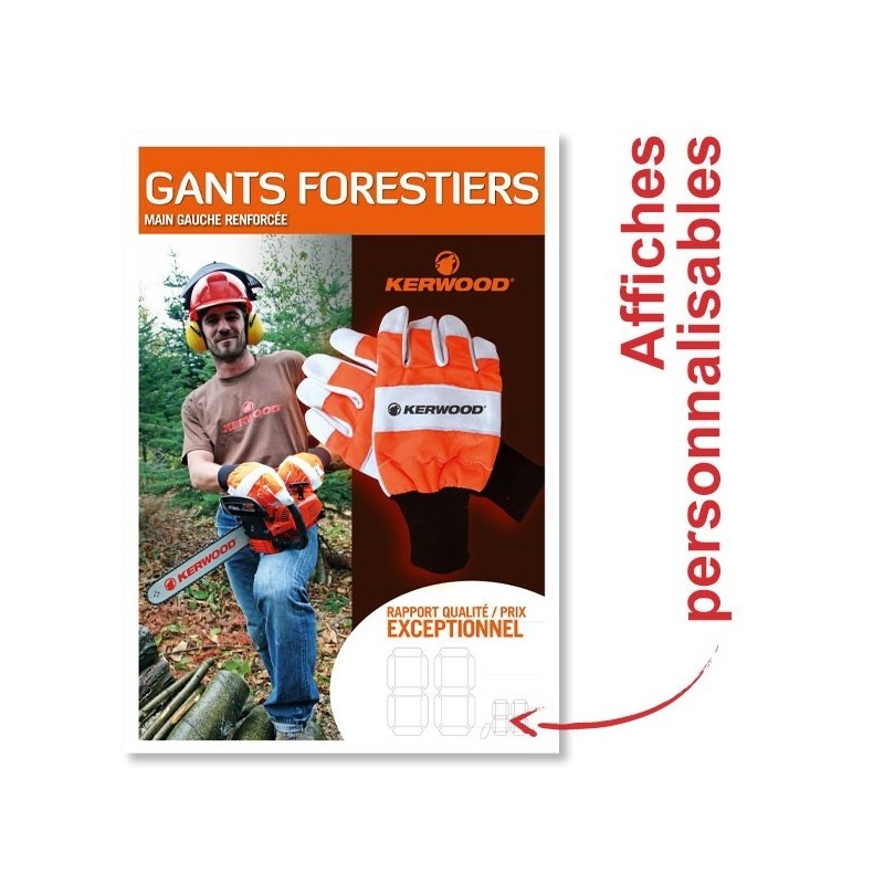 10 gants achetés, le onzième offert + une affiche offerte !