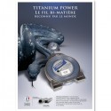 1 Affiche/Prix A5 Titanium Power Rond ou Carré. Offerte !