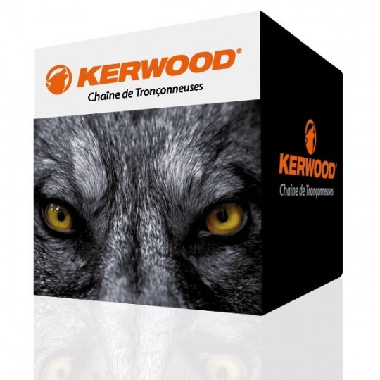 Chaîne KERWOOD 25 pieds 3/8", 1,3mm