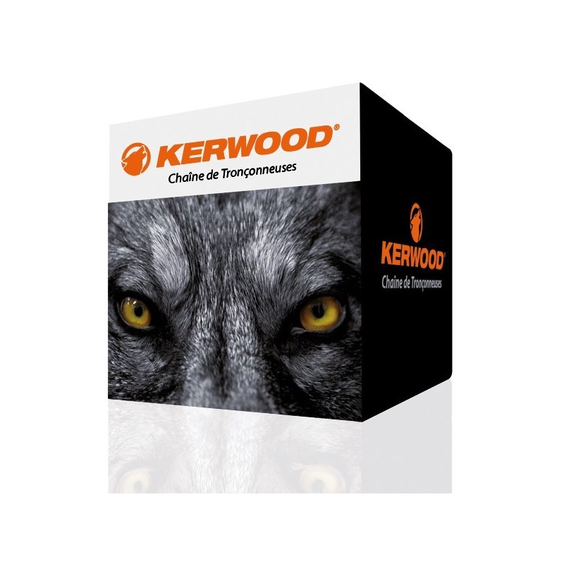 2 Chaînes KERWOOD. Prix super promo ...! 100 pieds 3/8", 1,3mm