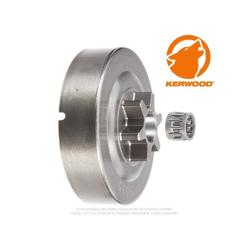 Pignon tronçonneuse  étoile 3/8"LP. 6 dents. STIHL