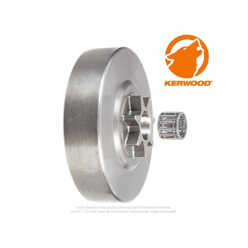 Pignon tronçonneuse étoile 3/8". 7 dents. MC CULLOCH