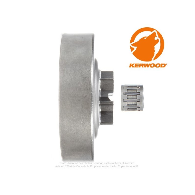 Pignon tronçonneuse  étoile 0,404". 7 dents. OLEO MAC