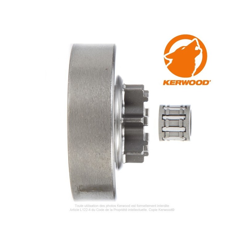 Pignon tronçonneuse étoile 0,325". 7 dents. SOLO