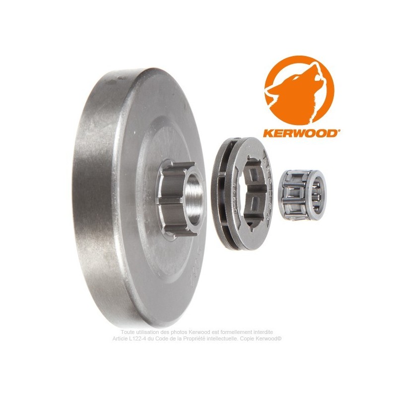 Pignon tronçonneuse à bague 0,325". 7 dents. ECHO