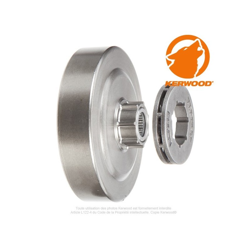 Pignon tronçonneuse à bague 0,325". 8 dents. HUSQVARNA