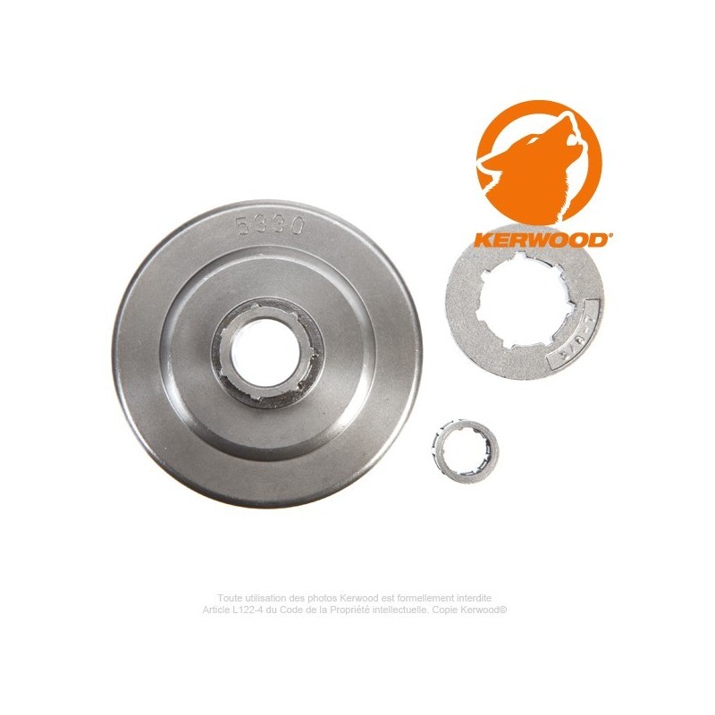 Pignon tronçonneuse à bague 0,325". 7 dents. HUSQVARNA