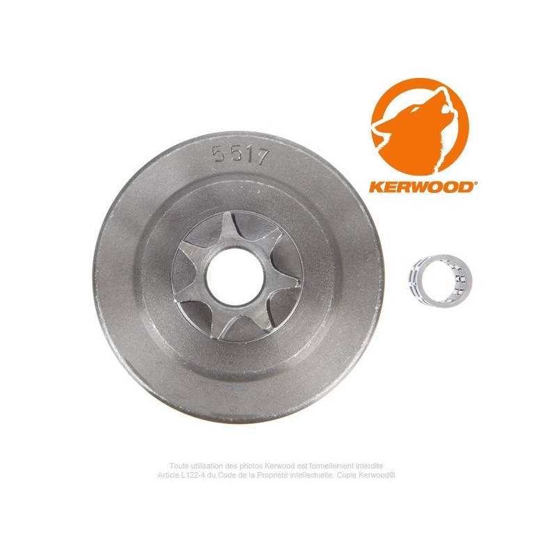 Pignon tronçonneuse étoile 0,325". 7 dents. STIHL