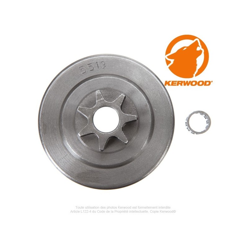 Pignon tronçonneuse étoile 0,325". 7 dents. STIHL