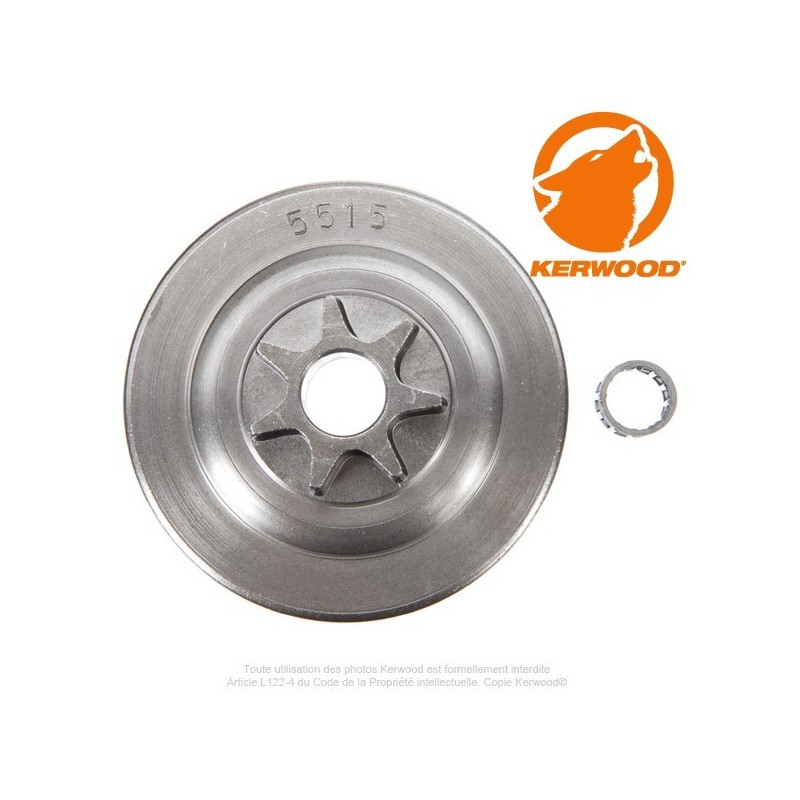 Pignon tronçonneuse étoile 0,325". 7 dents. STIHL