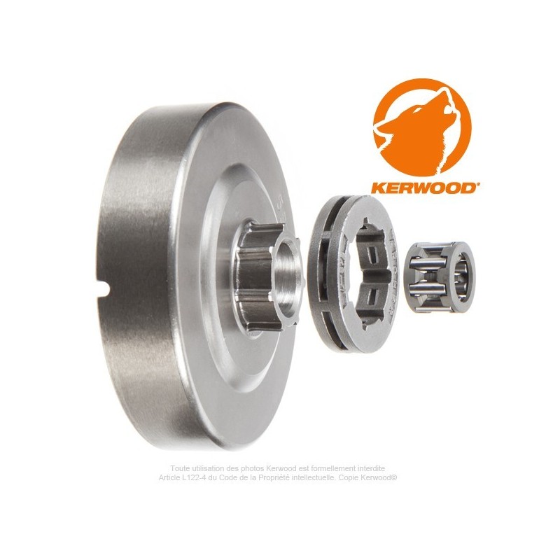 Pignon tronçonneuse à bague 3/8". 7 dents. STIHL