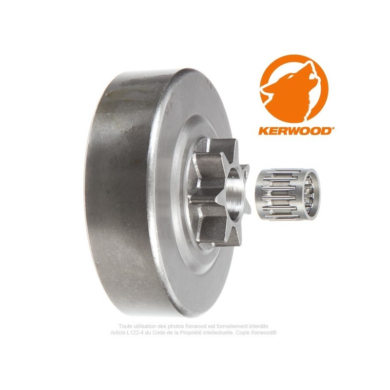 Pignon tronçonneuse étoile 3/8". 7 dents. STIHL