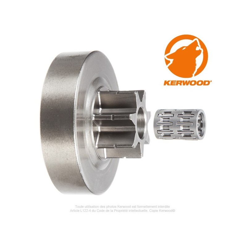 Pignon tronçonneuse étoile 3/8". 7 dents. STIHL