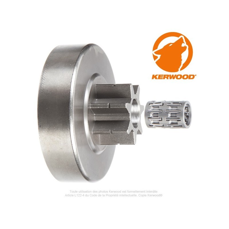 Pignon tronçonneuse étoile 3/8". 7 dents. STIHL