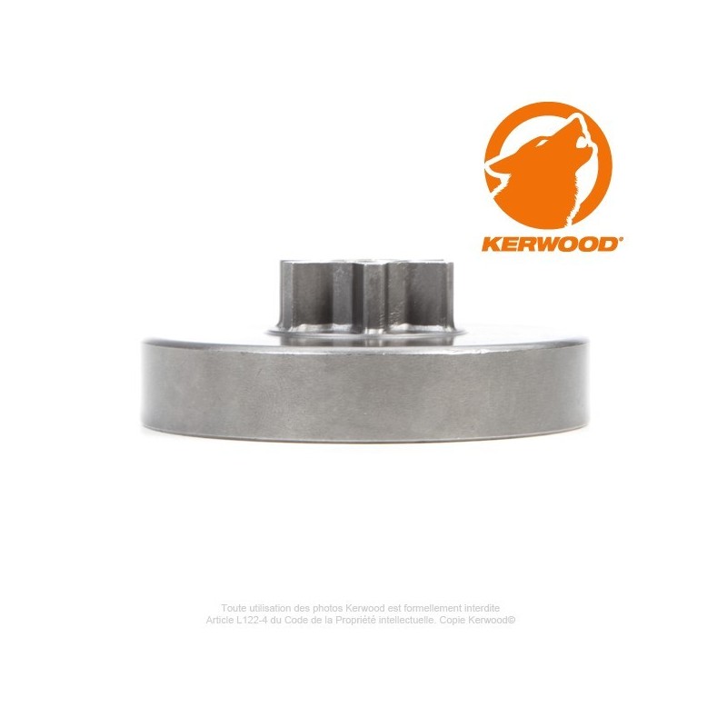 Pignon tronçonneuse étoile 3/8"LP. 6 dents. Dolmar